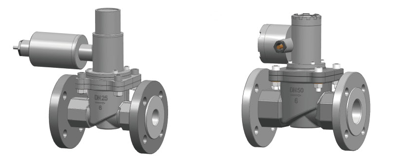 DN15-50系列新型工業型燃氣緊急切斷閥